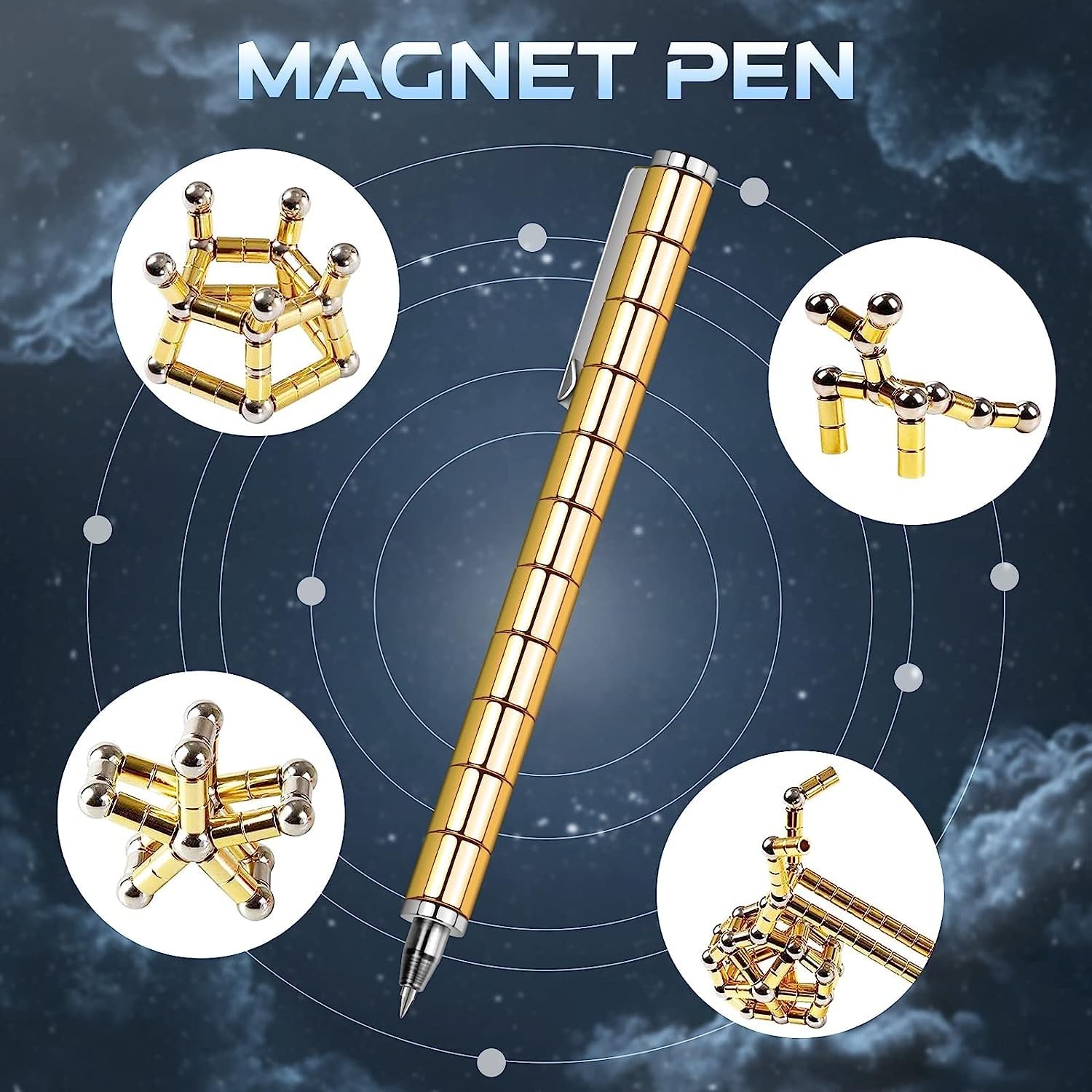 Fidget Toys Pen,Magnetic Pen,Decompression Magnetic Metal Pen,Multifunction Writing Magnet Ballpoint Pen,Pressure Fidget Cool Gadgets,Toys Gifts for Kids,Teenage,Boy,Girls or Friends Colorful Fidget Toys Pen,Magnetic Pen,Decompression Magnetic Metal Pen,Multifunction Writing Magnet Ballpoint Pen,Pressure Fidget Cool Gadgets,Toys Gifts for Kids,Teenage,Boy,Girls or Friends Colorful